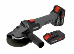 HOOZAR SZLIFIERKA KĄTOWA 125mm 18V 2x2.0Ah AG25BL-D2....