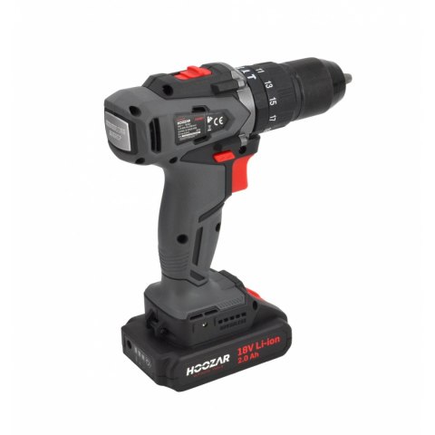 HOOZAR WKRĘTARKA UD. 18V 1x2.0Ah 45Nm CDH45BL-D1