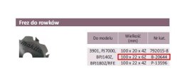 MAKITA FREZ DO LAMELOWNICY 100x22x6Z... DO LAMELOWNICY.
