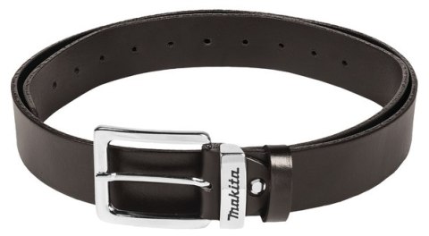 MAKITA PASEK ZE SKÓRY BRĄZOWY (L) Z LOGO MAKITA, 40mm