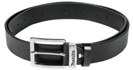 MAKITA PASEK ZE SKÓRY CZARNY (L) Z LOGO MAKITA, 40mm