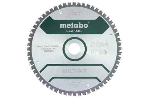 METABO PIŁA TARCZOWA FZ/TZ 254x30x60z