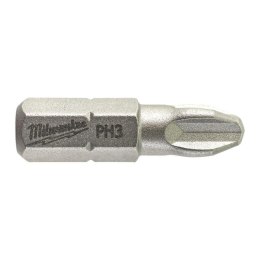 MILWAUKEE KOŃCÓWKA PH3 x 25mm/25szt. Scr