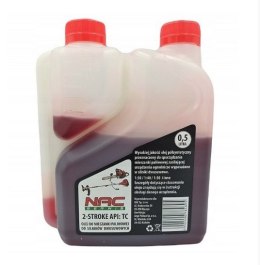 NAC OLEJ DO MIESZANKI PALIW. 0,5L 2-SUW Z DOZOWNIKIEM