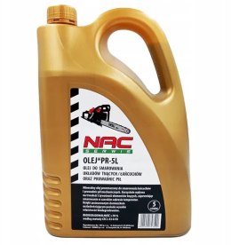 NAC OLEJ DO PROWADNIC I ŁAŃCUCHÓW 5L GOLD