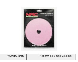 NAC TARCZA 145x3,2x22,3mm DO OSTRZARKI DO ŁAŃCUCHÓW