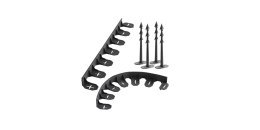 PP.OBRZEŻE OGRODOWE BOARDER 0645 CZARNE 4,8m