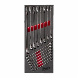 MILWAUKEE WKŁADKA PIANKOWA Z KLUCZAMI ODGIĘTYMI 9szt. %%%