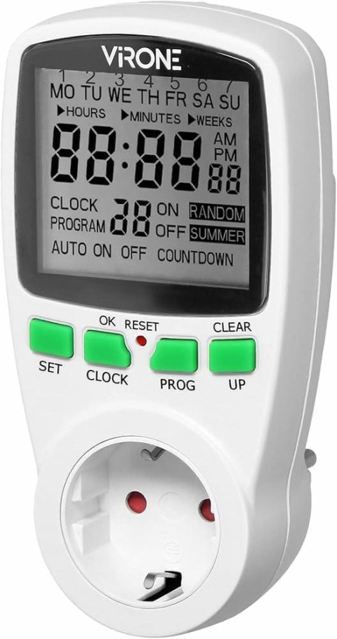 ORNO ELEKTRONICZNY PROGRAMATOR CZASOWY 16 PROGRAMÓW %%% ....