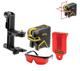 STANLEY LASER KRZYŻOWY FATMAX +5 PUNKTOWY CZERWONY