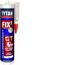 TYTAN KLEJ MONTAŻOWY BIAŁY FIX2 GT 290ml PROFESSIONAL