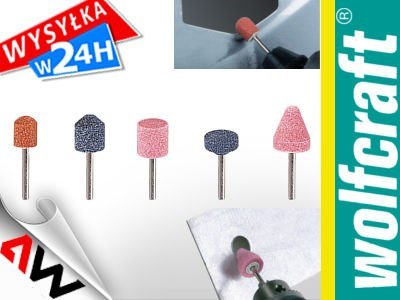 WOLFCRAFT KAMIEŃ SZLIF.5szt. TRZP.3mm...