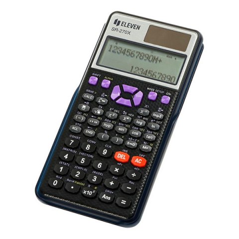 Eleven Kalkulator SR-270X, czarna, szkolny