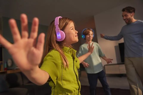 Słuchawki bezprzewodowe TAK4206PK różowe