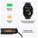 Watch Ultra 3 GPS + Cellular, koperta 49 mm z tytanu w kolorze naturalnym, bransoleta mediolańska z tytanu w kolorze naturalnym 