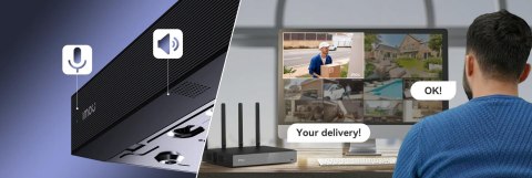 Rejestrator IP Imou NVR-N110-8A0E-P 10- kanałowy