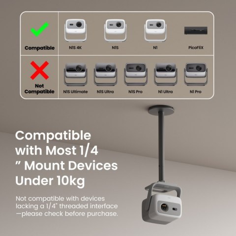 Uchwyt sufitowy do projektora Hull HD