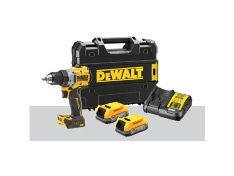 DEWALT WIERTARKO-WKRĘTARKA 18V 90Nm 2x1,7Ah POWERSTACK DCD800E2T