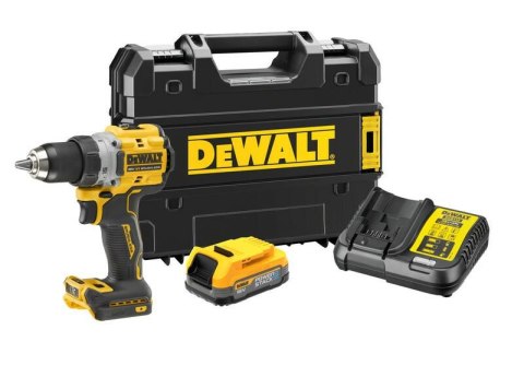 DEWALT WIERTARKO-WKRĘTARKA 18V 90Nm BL 1x1,7Ah POWERSTACK DCD800E1T