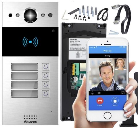 Panel bramowy IP AKUVOX AKV-R20BX4