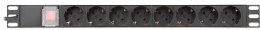 Listwa zasilająca 8 gniazd PD-8/RACK-N