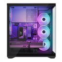 Obudowa Volcano Space XL ARGB Full Tower 5 wentylatorów, czarna
