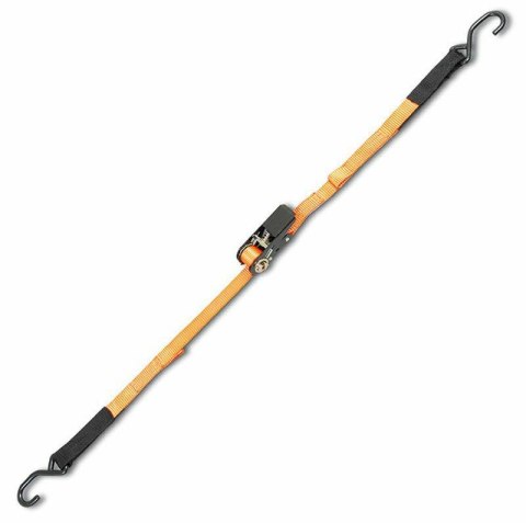 BETA PAS MOCUJĄCY 375kg/5,0m/25mmZ NAPINACZEM ZAPADKOWYM Z DWOMA HAKAMI I UCHAMI