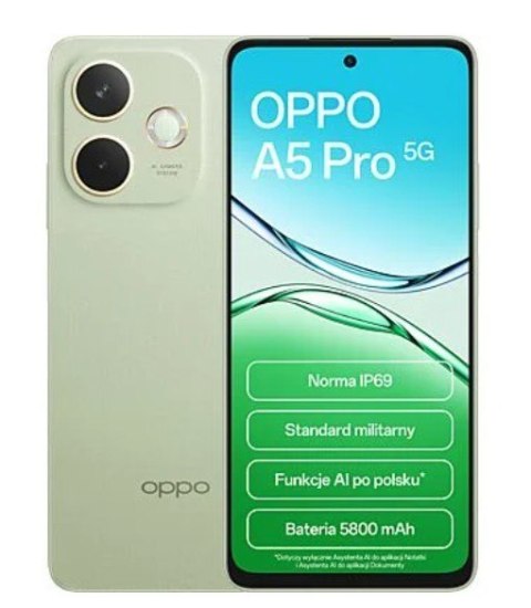 Smartfon A5 Pro 5G 8/256GB Zielony CPH2695