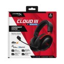 Słuchawki HyperX Cloud III S bezprzewodowe czarny-czerwony Gaming A59Z0AA