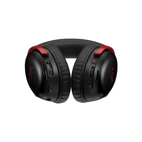 Słuchawki HyperX Cloud III S bezprzewodowe czarny-czerwony Gaming A59Z0AA