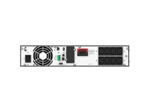 Zasilacz awaryjny On-Line Rack 2000VA 8xIEC C13 USB-B RS-232 LCD 2U