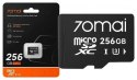Wideorejestrator 70mai X800 4K Dual Czarna + karta 70mai SD 256GB