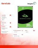 Dysk twardy BarraCuda 20TB 3.5 cala ST20000DM001