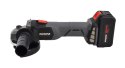 HOOZAR SZLIFIERKA KĄTOWA 125mm 18V 1x4.0Ah AG25BL-M1