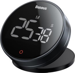 Baseus Heyo Pro obrotowy minutnik czasomierz elektroniczny timer szary