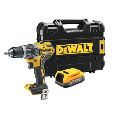 DEWALT WIERTARKO-WKRĘTARKA UDAROWA 18V 70/27Nm 1x1,7Ah POWERSTACK TSTAK DCD796E1T