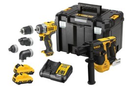 DEWALT ZESTAW COMBO 12V DCK2101L2T (DCH072 DCD703) 2x3,0Ah TSTAK