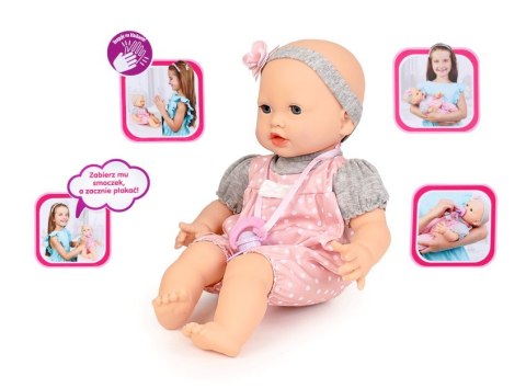 Lalka Natalia Bobas mimiczny 41 cm