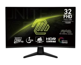 Monitor 31.5 cala MAG 32C6X LED/FHD/Curved/250Hz/czarny