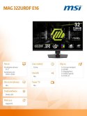 Monitor MAG 322URDF E16 31.5 cala LED/UHD/Flat/160Hz