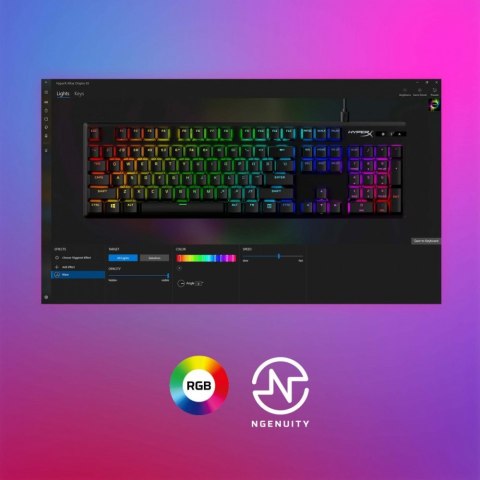 Klawiatura Alloy Origins PBT HX Red Gaming 639N3AA#ABA