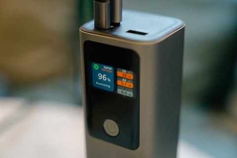 Verbatim, Power bank z wyświetlaczem TFT, Charge ,n, Go, 32269, 27000mAh, szara