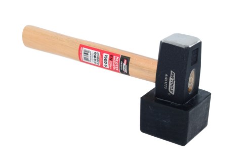 AWTOOLS MŁOTEK BRUKARSKI 1,5KG / 28cm GUMA