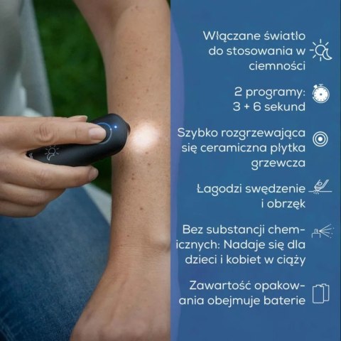 Urządzenie łagodzące ukąszenia owadów BR90