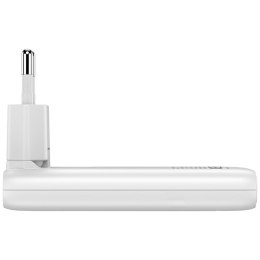 Verbatim Fold ,n, Go, Ładowarka sieciowa GaN 2 USB-C PD 3.0, biała, 65W, wtyczka EU