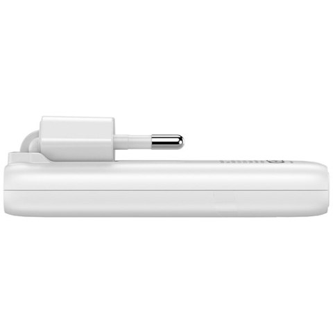 Verbatim Fold ,n, Go, Ładowarka sieciowa GaN 2 USB-C PD 3.0, biała, 65W, wtyczka EU