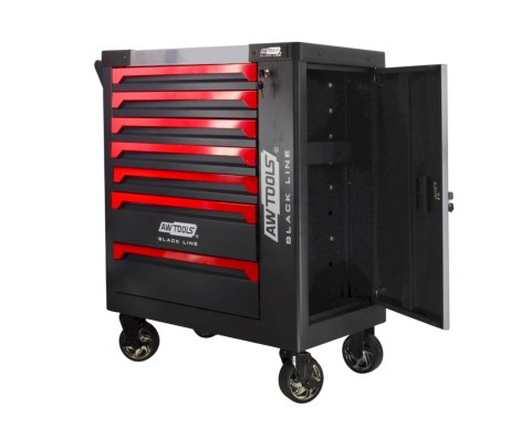 AWTOOLS WÓZEK WARSZTATOWY 7-SZUFLAD BLACK LINE