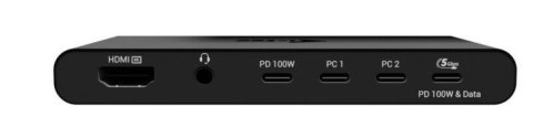 Stacja dokująca KVM Docking Station HDMI 2 Hosts Power Delivery 2x 100W