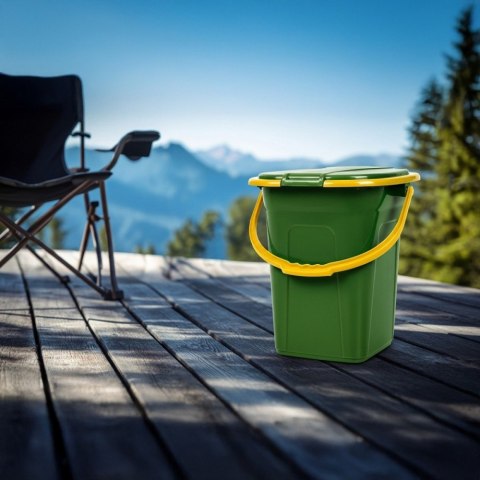 Toaleta turystyczna GB320GO ciemnozielono-pomarańczowa