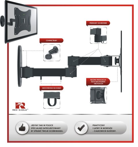 Uchwyt TV FLEXI TWIN 17-42